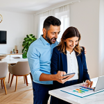 Modern Italian Family Investing**

"A bright and airy modern Italian apartment. A family (mother, father, child) are gathered around a tablet, looking at investment charts. The apartment features stylish Italian furniture and décor. The scene conveys a sense of financial planning and security.  Fully clothed, appropriate attire, safe for work, perfect anatomy, natural proportions, professional, modest, family-friendly, financial literacy."

**